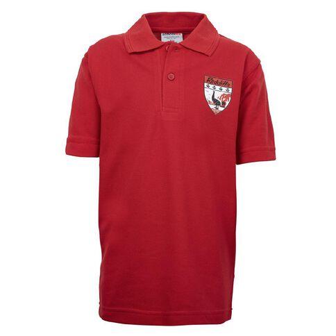 Schooltex Redcliffs Short Sleeve Polo with Screenprint
