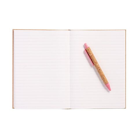 Desk Tribe Cork Notebook Recycled Paper A5