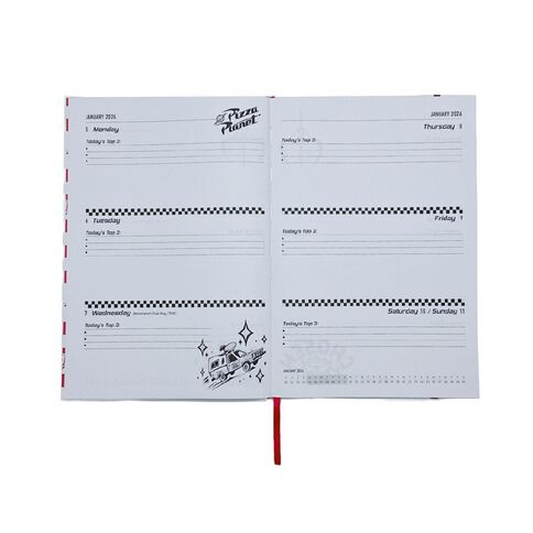 Toy Story 2026 Week To Date Diary Cream A4