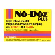 No Doz No-Doz Plus Tablets 24 Pack
