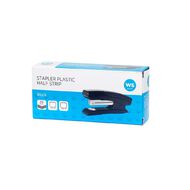 WS Stapler Plastic Half Strip 20 Sheet Black