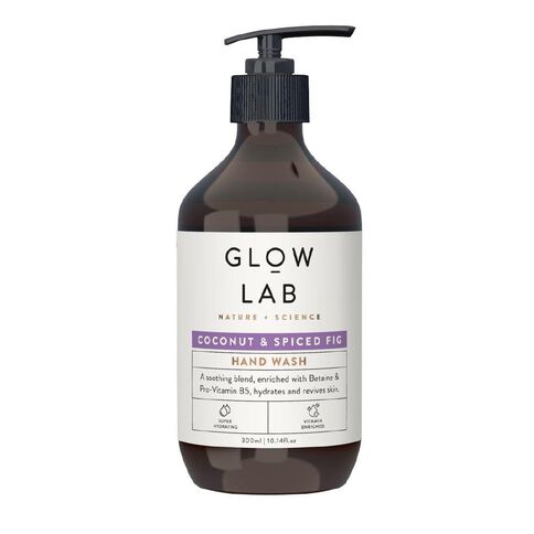 Glow Lab Coconut & Spiced Fig Hand Wash Pump 300ml Glow Lab Coconut & Spiced Fig Hand Wash Pump 300ml