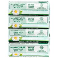Palmolive Naturals Chamomile Balanced & Mild Soap 90g 4 Pack White