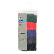H&H Essentials for Kids' Cotton Briefs 5 Pack