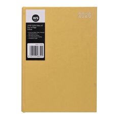 WS Colour Pop 2026 Diary A5 Day To Page Yellow
