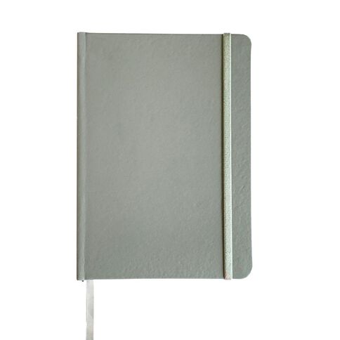 WS Notebooks PU Cover 100GSM 160 Pages Grey A5