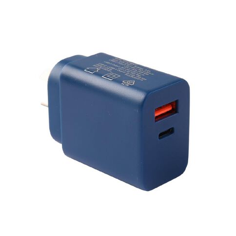 Lifestyles 20W USB-C Wall Charger Blue