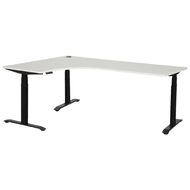 Jasper J Emerge Electric Workstation LH 1800x1200 White/Black