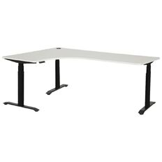 Jasper J Emerge Electric Workstation LH 1800x1200 White/Black