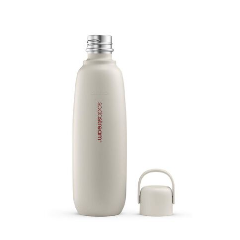 Sodastream Fizz & Go Metal Bottle 900ml Sand