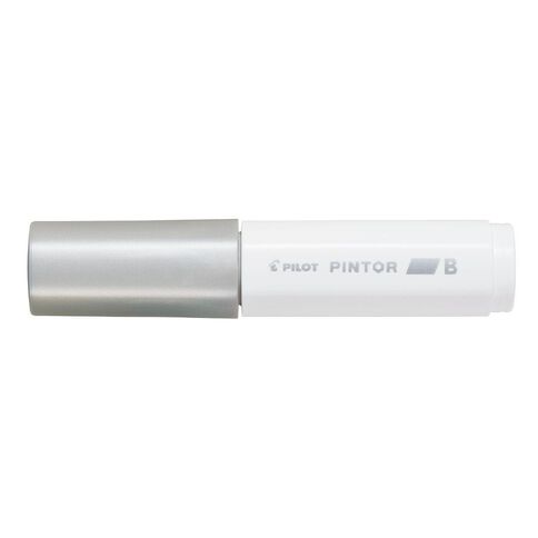 Pilot Pintor Marker Chisel Broad 8.0mm Tip Silver