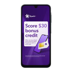 Samsung Galaxy A16 4G with Spark SIM Black