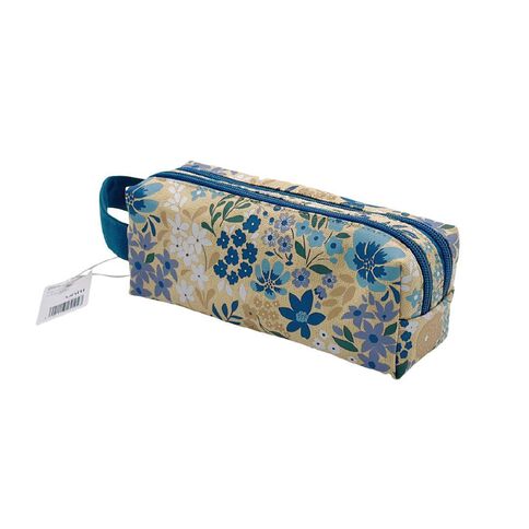 Uniti Blossom Pencil Case Two Pocket Floral