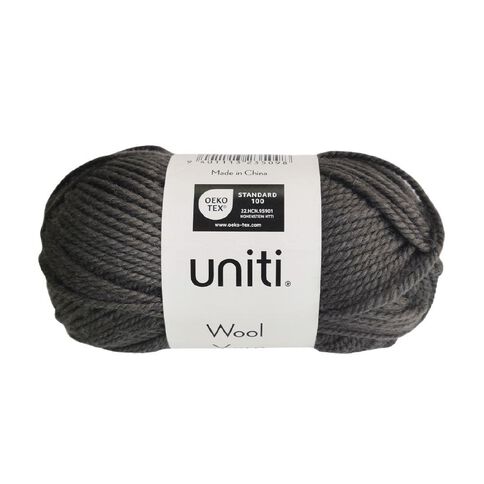 Uniti Wool Yarn Grey 50g