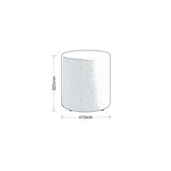 Buzz Ottoman Keylargo Navy