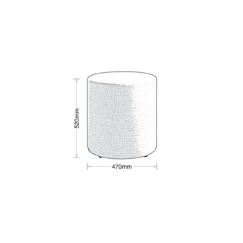 Buzz Ottoman Keylargo Navy