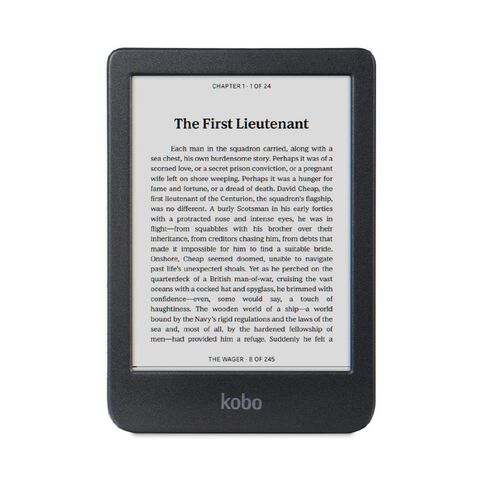 Kobo Clara Black and White Black