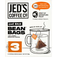 Jed's No.3 Strong Coffee Bean Bags 10 Pack