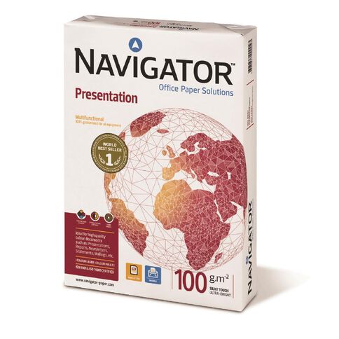 Navigator Presentation Paper 100gsm 500 Sheets White A4