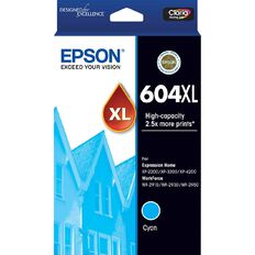 Epson Ink 604XL Cyan 350 Pages