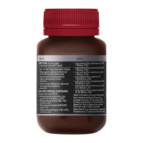 Red Seal High Strength Probiotic 50B 30's