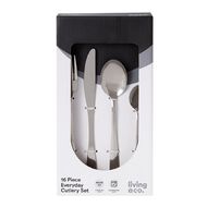 Living & Co Everyday Cutlery Set Stainless Steel 16 Piece