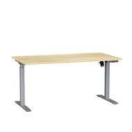 Knights Agile Boost Electric Single Sided Desk Frame Atlantic Oak Top