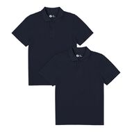 Young Original Kids' Plain Polo 2 Pack