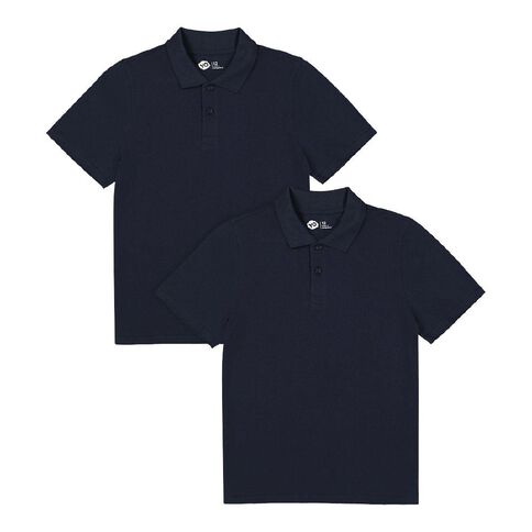 Young Original Kids' Plain Polo 2 Pack