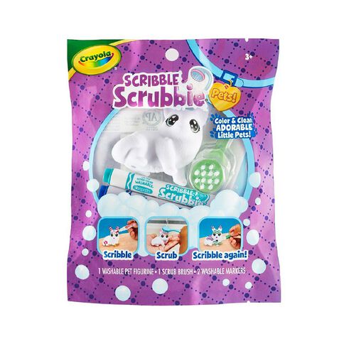 Crayola Scribble Scrubbie Pets Assorted