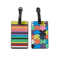 Living & Co Luggage Tags Assorted 2 Pack