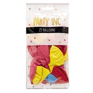 Party Inc Balloons Decorator Colours 25cm 25 Pack