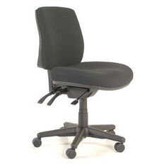 Buro Seating Roma 3 Lever Midback Chair Black