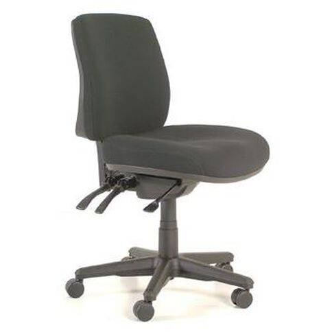 Buro Seating Roma 3 Lever Midback Chair Black
