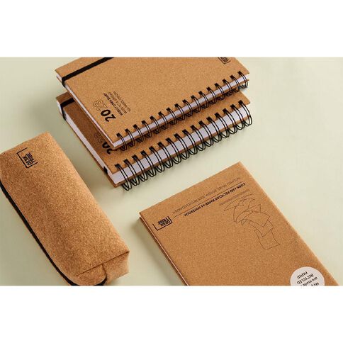 Desk Tribe Cork Notebook Recycled Paper A5