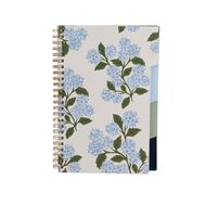 Uniti Adults Hydrangea A5 Spiral Notebook Blue Uniti Adults Hydrangea A5 Spiral Notebook Blue