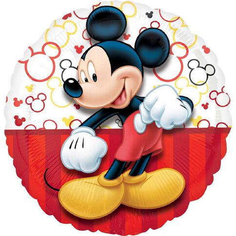 Mickey Mouse Portrait Foil Balloon Standard 17in