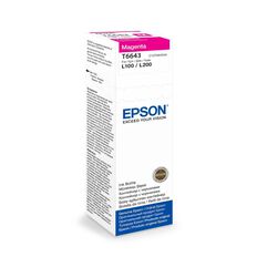 Epson Ink T6643 Magenta 70ml Bottle (7500 Pages)