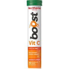 Healtheries Boost Immunity Orange 20s