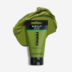 Reeves Fine Acrylic Paint Oxide Chromium Green 75ml