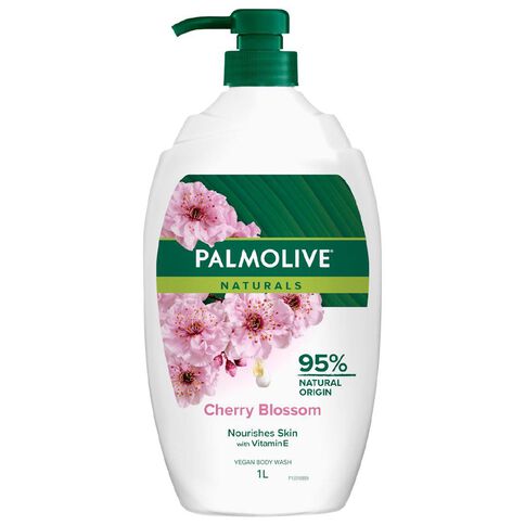 Palmolive Naturals Milk & Cherry Blossom Body Wash 1L