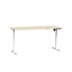 Knights Agile Boost Electric Single Sided Desk Frame Nordic Maple Top