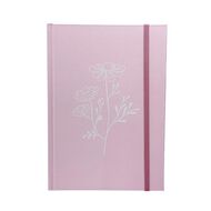 Uniti Stationery Country Calling Flowers A5 Pink Notebook