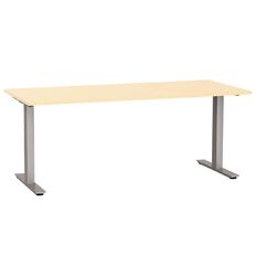 Agile Desk 1800 Nordic Maple/Silver