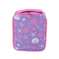 Living & Co Lunch Bag and Bottle Seashells Lilac 2 Piece