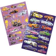 Kookie Sticker Book 6 Page Custom Cars Multi-Coloured