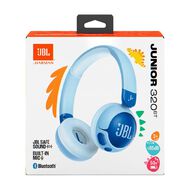 JBL Junior 320BT Wireless On-Ear Kids Headphones - Blue Blue
