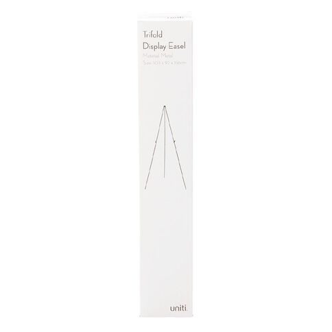 Uniti Trifold Display Easel Black