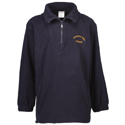 Schooltex Waikawa Bay Polar Fleece Top with Embroidery