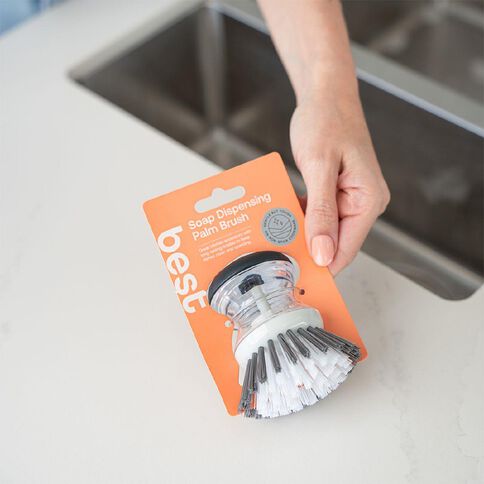 Best Soap Dispensing Palm Brush